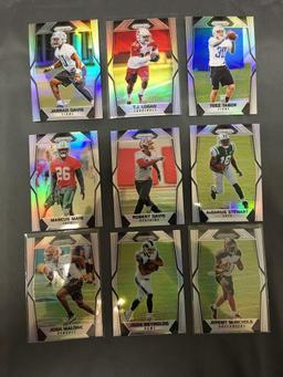 9 Card Lot of Mixed Sports Prizms & Refractors with Rookies & Stars from Huge Collection