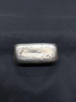 8.19 Troy Ounces .999 Fine Silver NWC Poured Silver Bullion Bar - WOW