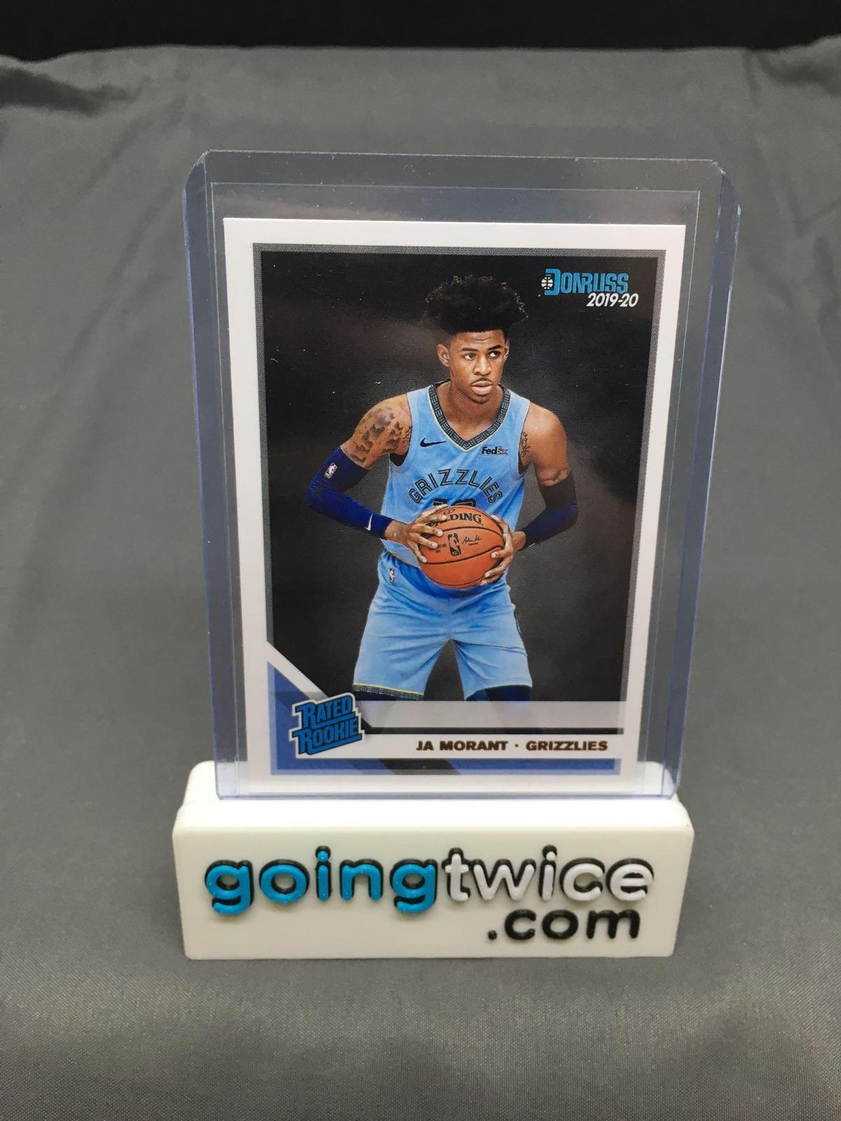 2019-20 Panini Donruss #202 JA MORANT Grizzlies ROOKIE Basketball Card