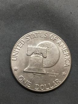 1976 United States Eisenhower Bicentennial Commemorative Dollar Coin from Huge Hoard