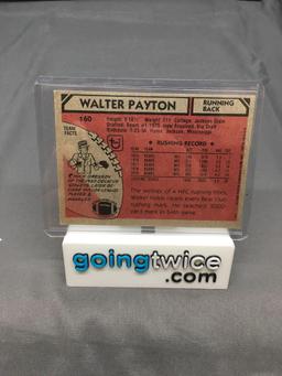 1980 Topps #160 WALTER PAYTON Bears Vintage Football Card