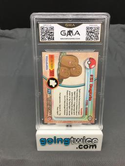 GMA Graded 2000 Pokemon Topps TV Animation #51 DUGTRIO Trading Card - NM-MT 8