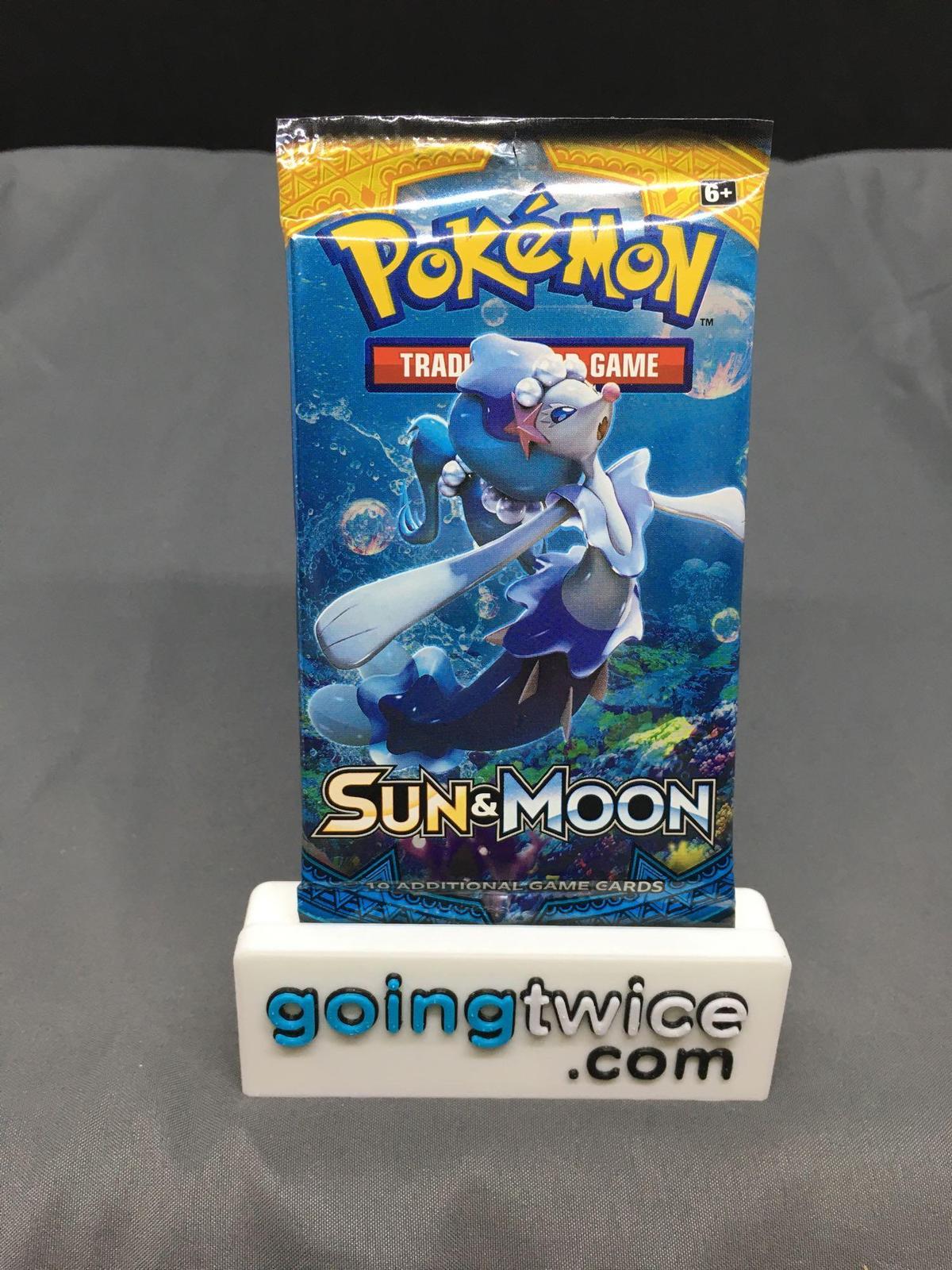 Factory Sealed Pokemon SUN & MOON Base 10 Card Booster Pack