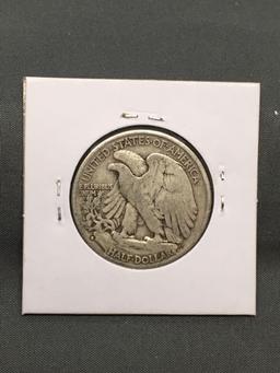 1935-S United States Walking Liberty Silver Half Dollar - 90% Silver Coin from ENORMOUS ESTATE