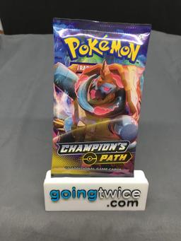 Factory Sealed 2020 Pokemon Champion's Path 10 Card Booster Pack - Charizard?