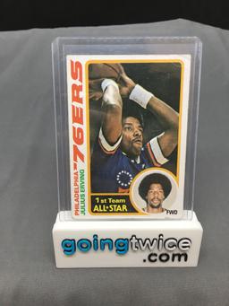 1978-79 Topps #130 DR. J JULIUS ERVING 76ers Vintage Basketball Card
