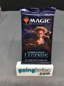 Factory Sealed 2020 Magic the Gathering COMMANDER LEGENDS 20 Card Draft Booster Pack