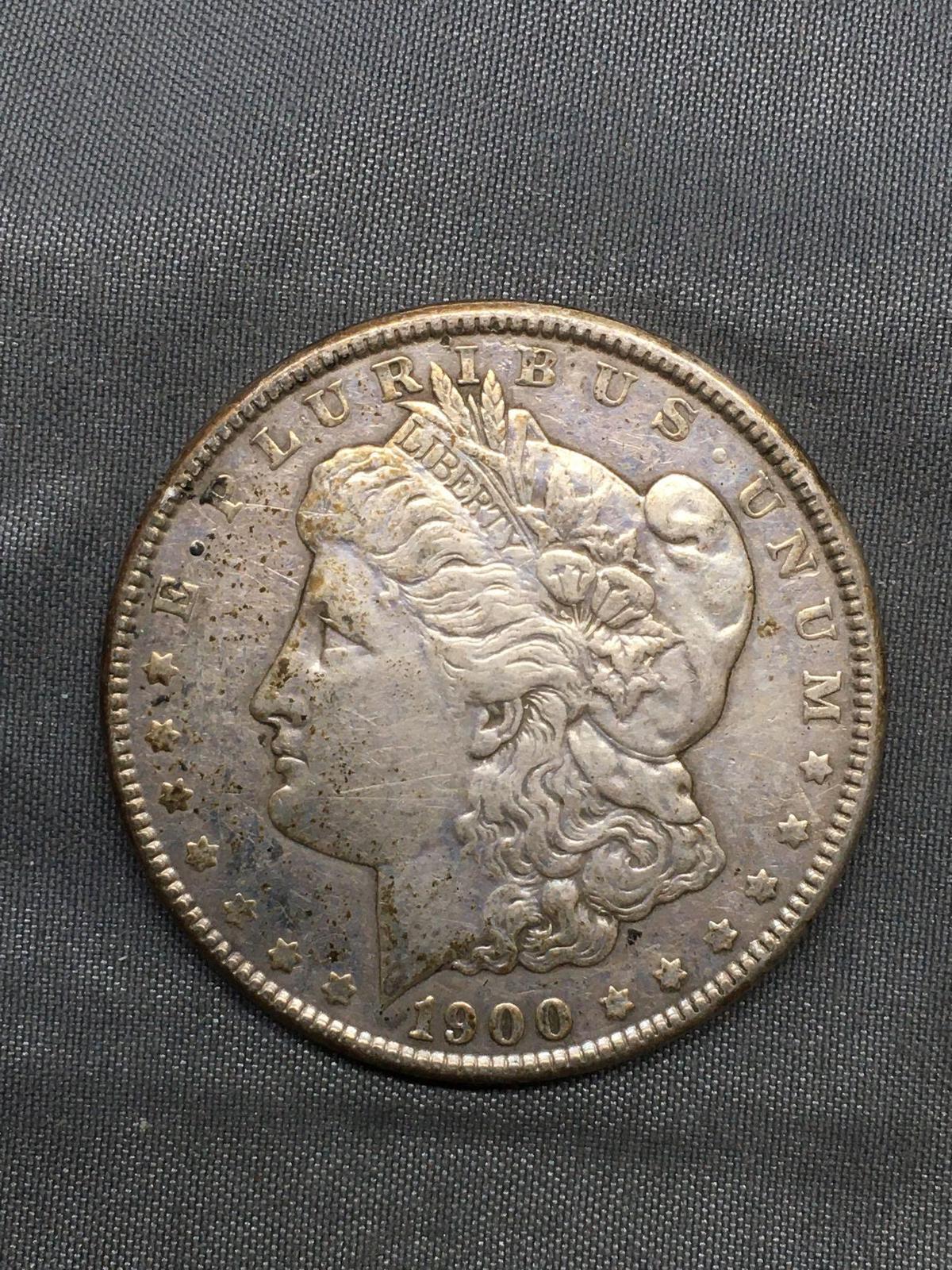 1900 United States Morgan Silver Dollar - 90% Silver Coin from Estate Collection