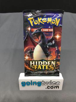 Factory Sealed 2019 Pokemon HIDDEN FATES 10 Card Booster Pack