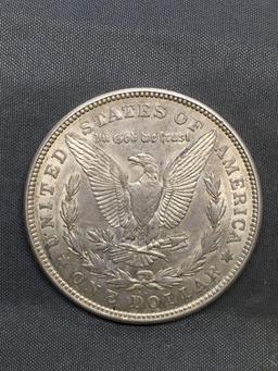 1921-D United States Morgan Silver Dollar - 90% Silver Coin from Estate