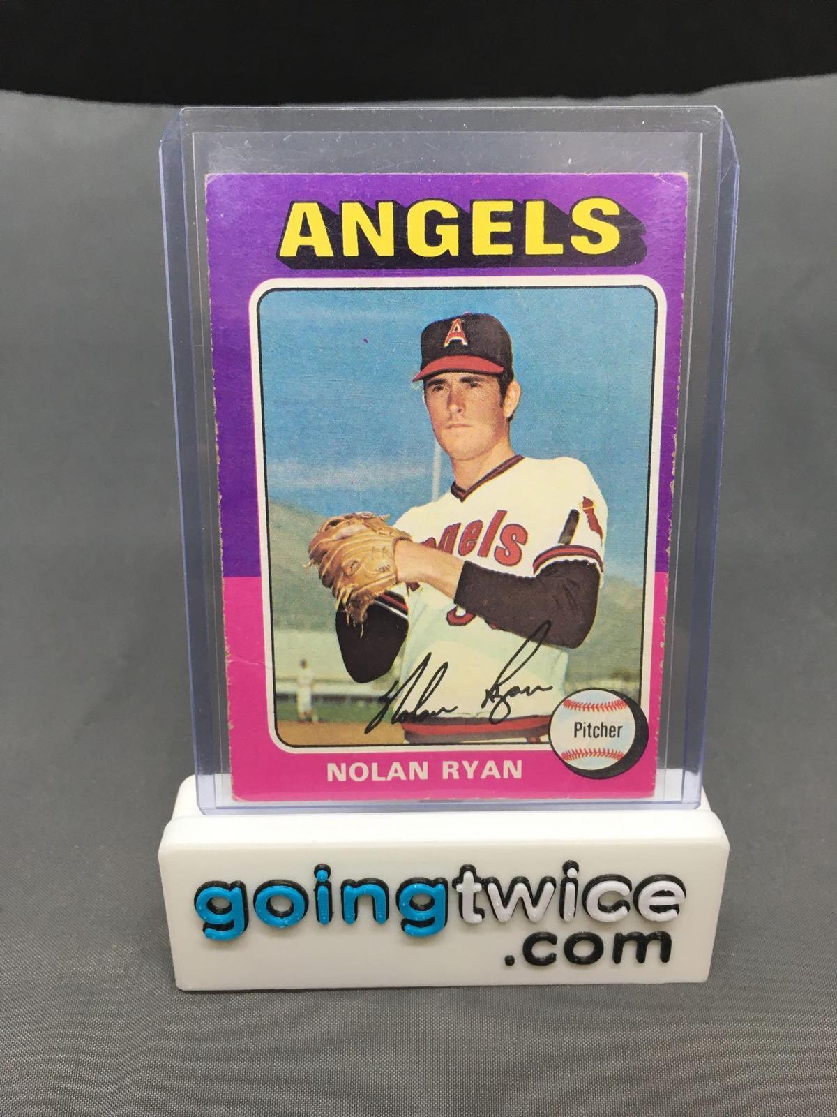 1975 Topps #500 NOLAN RYAN Angels Vintage Baseball Card