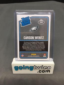 2016 Donruss #356 CARSON WENTZ Eagles ROOKIE Football Card