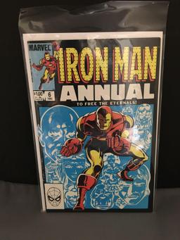 1983 Marvel Comics IRON MAN Annual #6 Bronze Age Comic from Longtime Collection - ETERNALS!