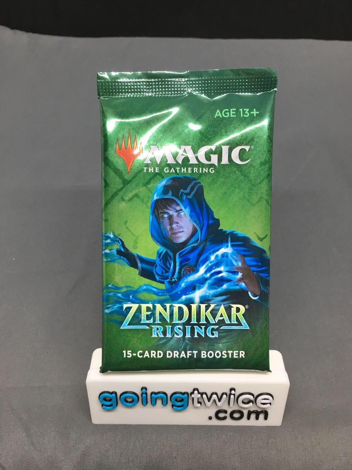 Factory Sealed Magic the Gathering ZENDIKAR RISING 15 Card Draft Booster Pack