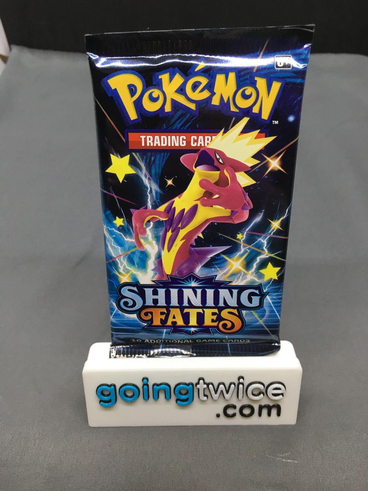 Factory Sealed Pokemon SHINING FATES 10 Card Booster Pack