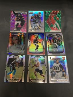 9 Card Lot of REFRACTORS and PRIZMS from Huge Collection with Rookies and Stars - WOW