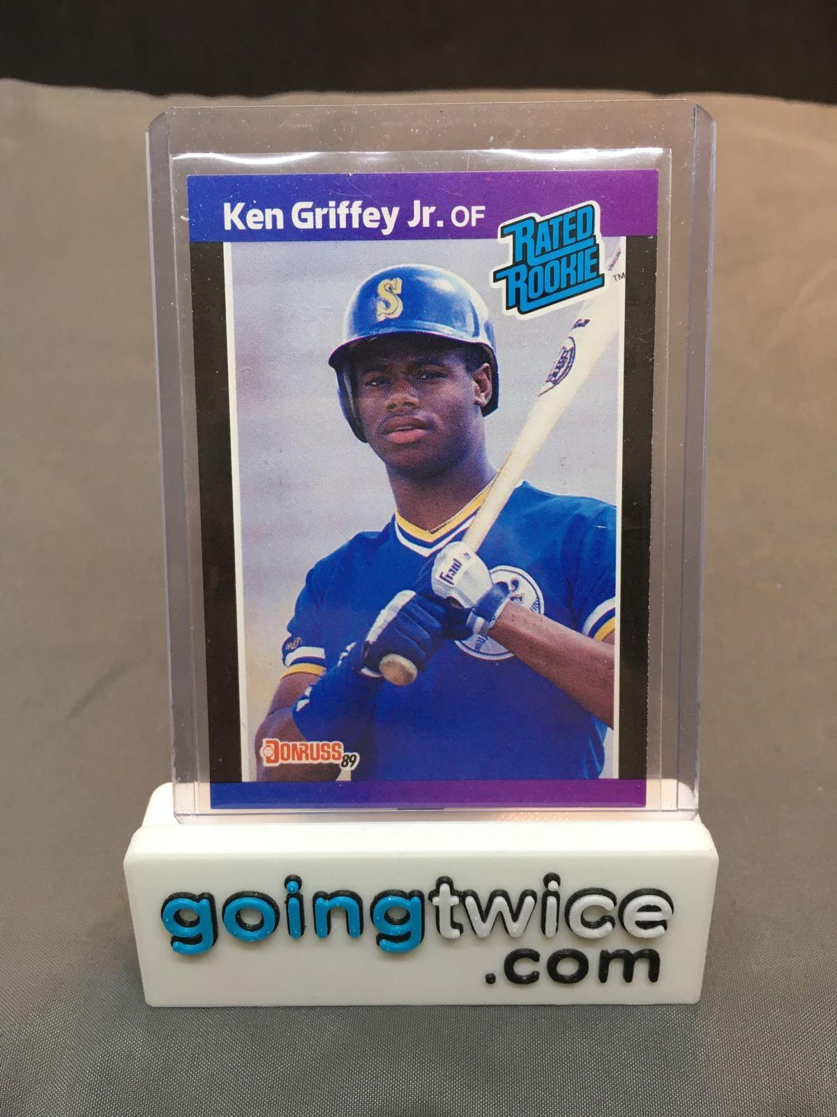 1989 Donruss #33 KEN GRIFFEY JR. Mariners ROOKIE Baseball Card from Huge Collection