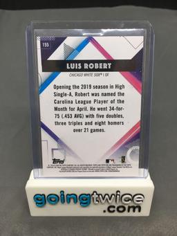 2020 Topps Fire #155 LUIS ROBERT White Sox ROOKIE Baseball Card