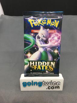 Factory Sealed Pokemon HIDDEN FATES 10 Card Booster Pack - Shiny CHARIZARD GX?