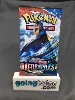 Factory Sealed Pokemon Sword & Shield BATTLE STYLES 10 Card Booster Pack