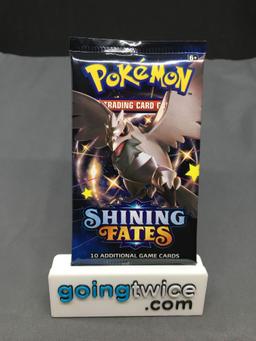 Factory Sealed Pokemon SHINING FATES 10 Card Booster Pack