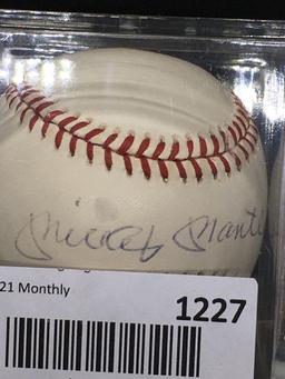 JSA Certified Signed MICKEY MANTLE Yankees Autographed American League Baseball