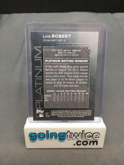 2020 Bowman Platinum #29 LUIS ROBERT White Sox ROOKIE Baseball Card