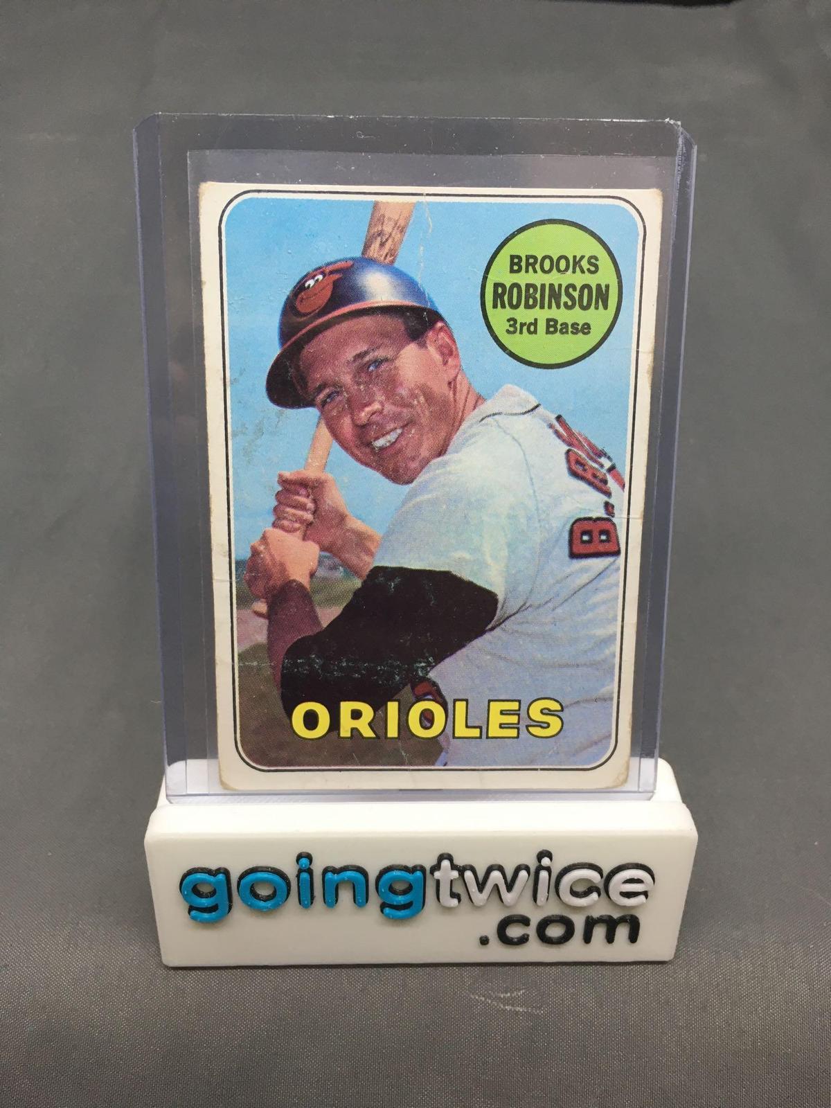 1969 Topps #550 BROOKS ROBINSON Orioles Vintage Baseball Card