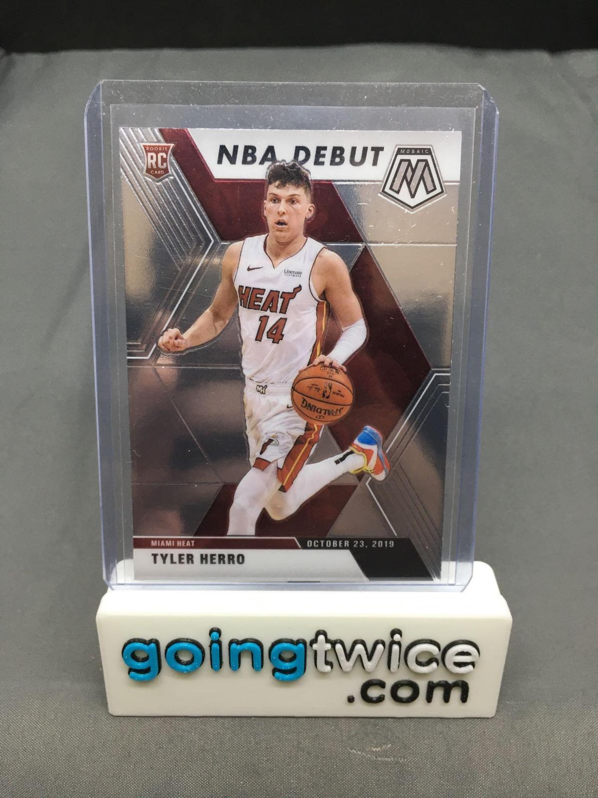 2019-20 Panini Mosaic #280 TYLER HERRO Heat ROOKIE Basketball Card