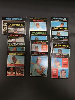 15 Card Lot of 1971 Topps Vintage Baseball Cards from Estate