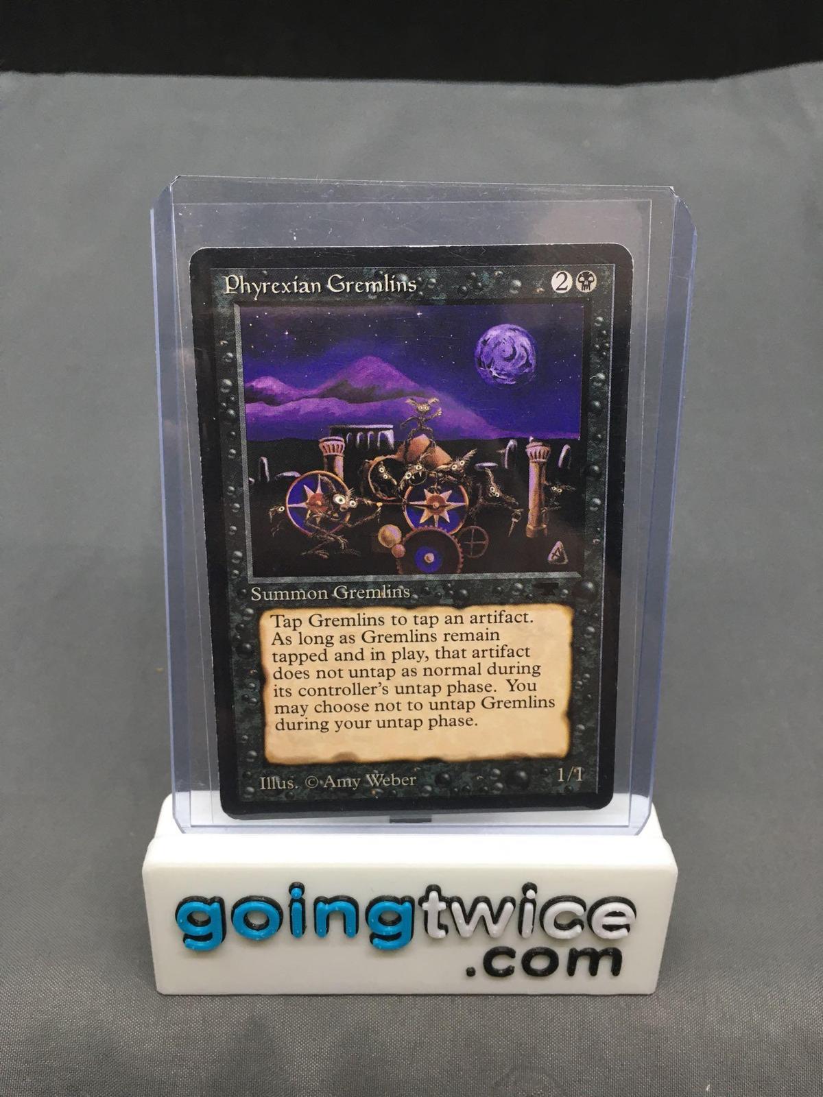 1993 Magic the Gathering Antiquities PHYREXIAN GREMLINS Vintage Trading Card from Consignor