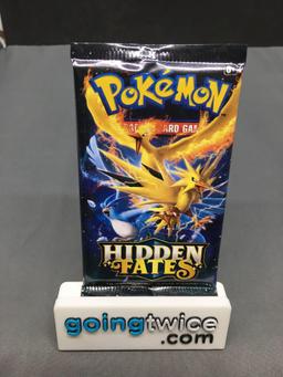 Factory Sealed Pokemon HIDDEN FATES 10 Card Booster Pack - Shiny Charizard GX?