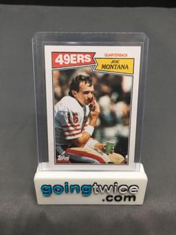 1987 Topps #112 JOE MONTANA 49ers Vintage Football Card