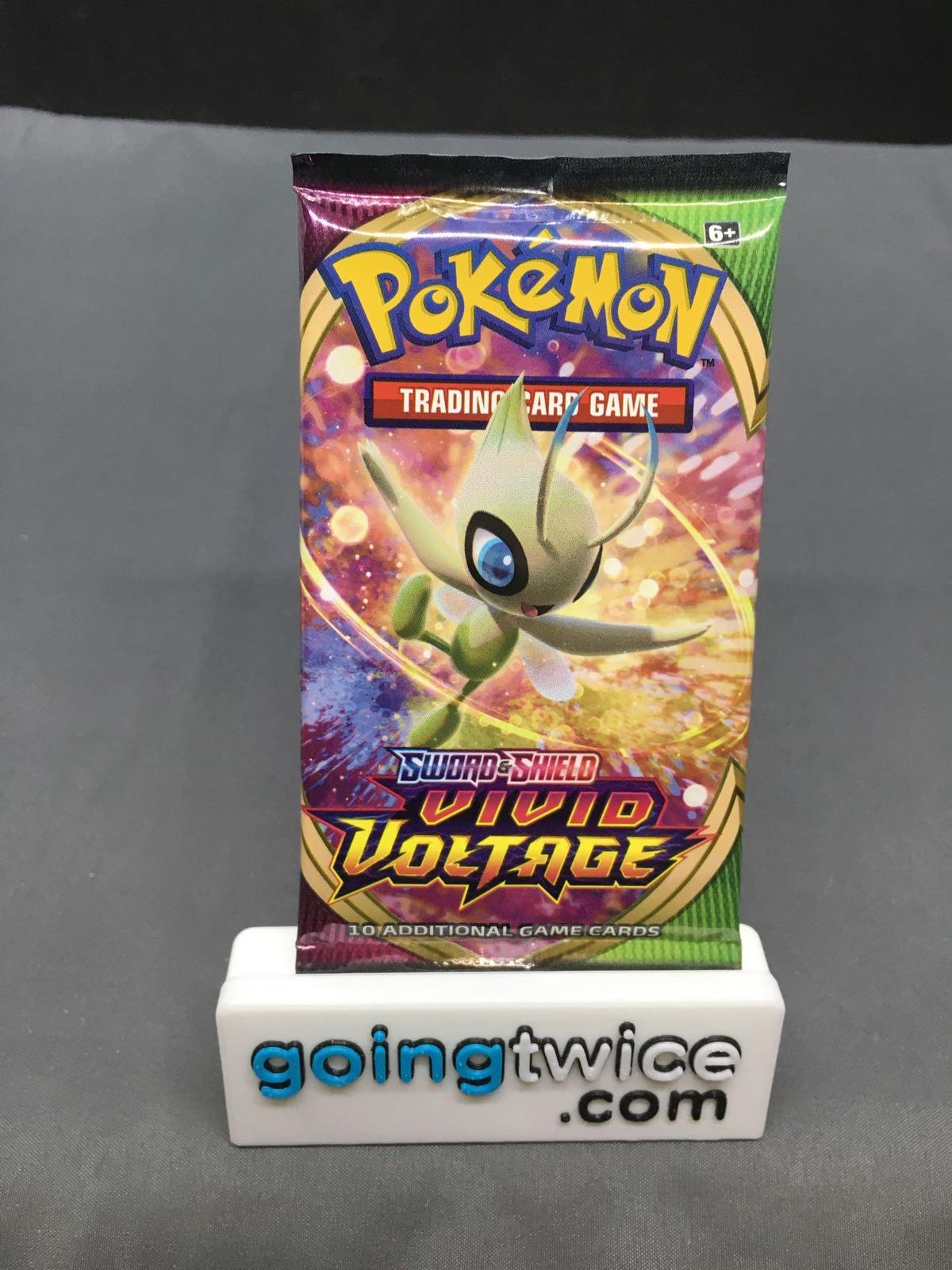 Factory Sealed Pokemon VIVID VOLTAGE 10 Card Booster Pack