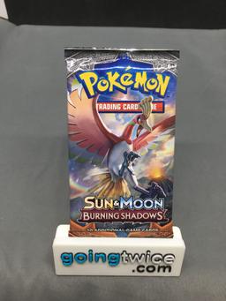 Factory Sealed Pokemon Sun & Moon BURNING SHADOWS 10 Card Booster Pack