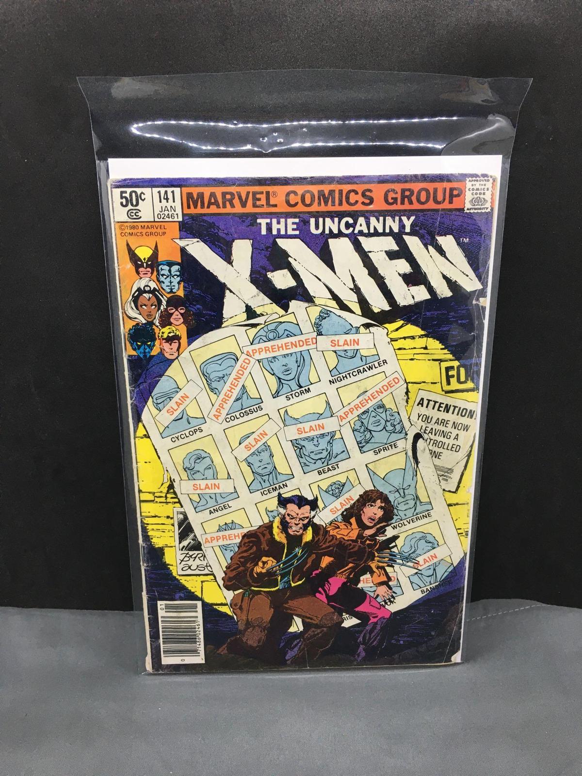 1981 Marvel Comics UNCANNY X-MEN #141 Bronze Age KEY Comic Book - 1st New Brotherhood of Mutants