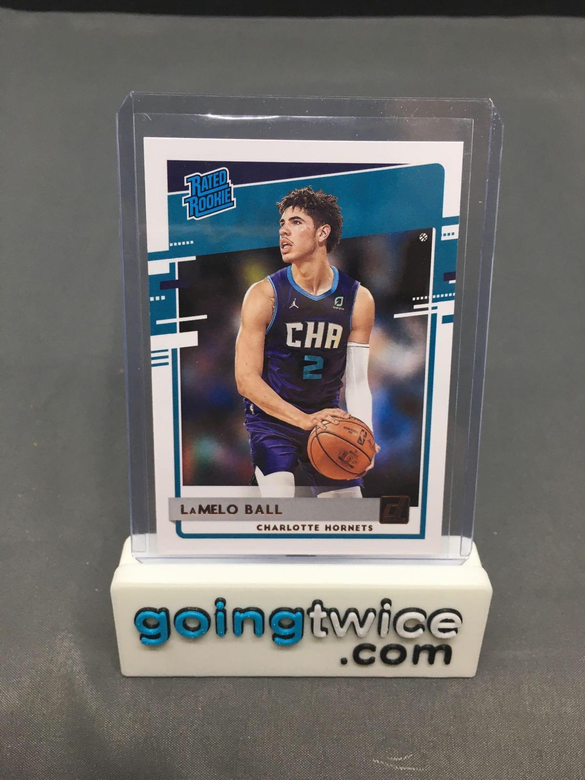 2020-21 Donruss #202 LAMELO BALL Hornets ROOKIE Basketball Card