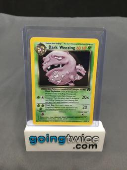 2000 Pokemon Team Rocket #14 DARK WEEZING Holofoil Rare Trading Card