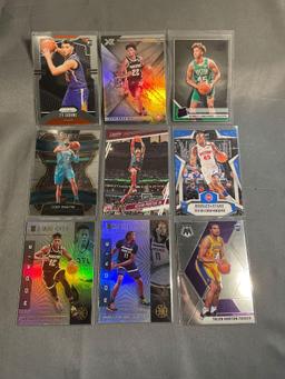 9 Card Lot of BASKETBALL ROOKIE Sports Cards from Mostly Newer Sets - Future Stars and More!