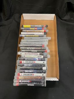 Lot of Playstation PS3 Video Games from Estate Collection