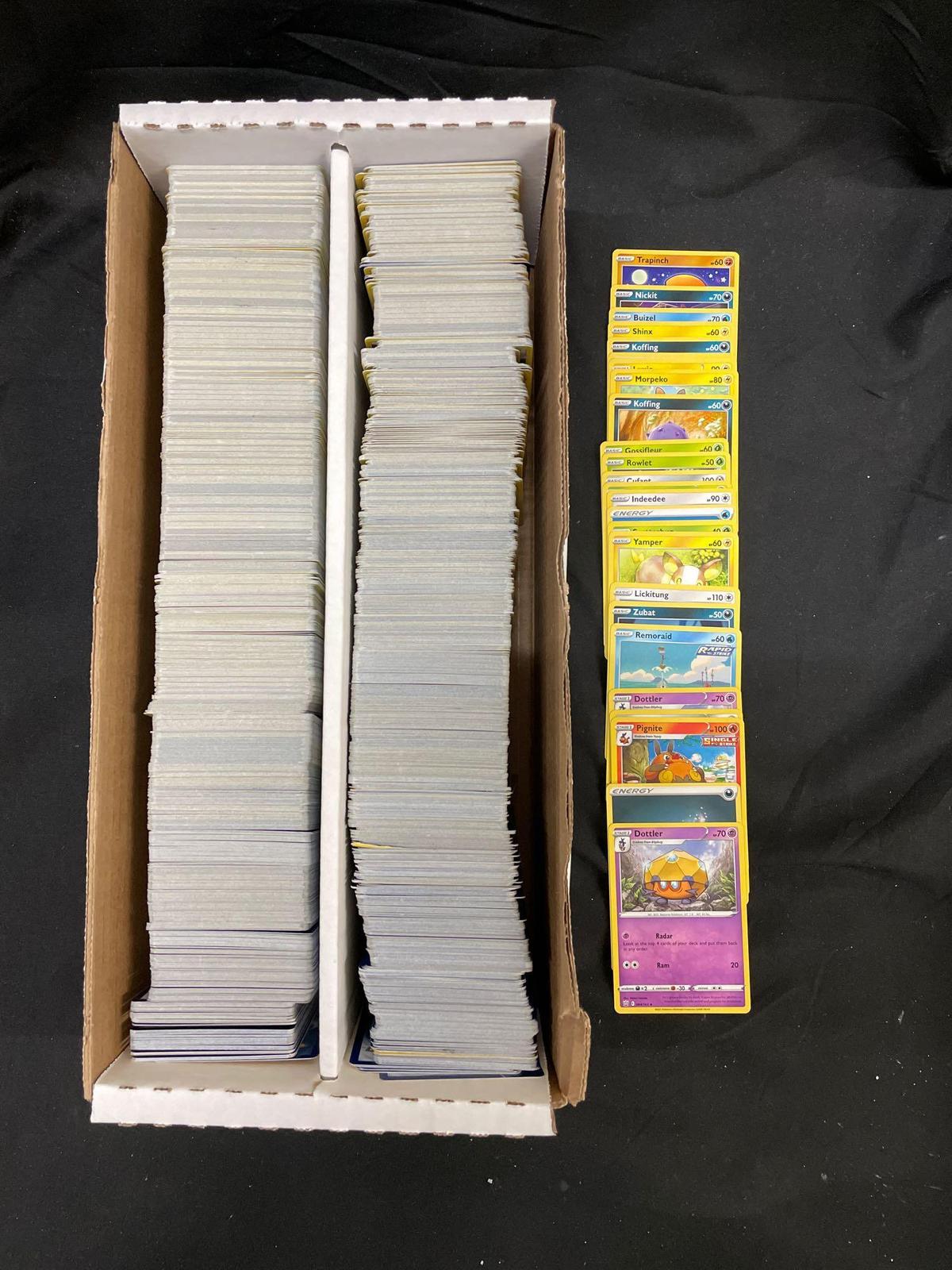 2 Row Box of Pokemon Cards from Estate Collection