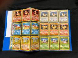 Binder of Vintage Pokemon from Collection