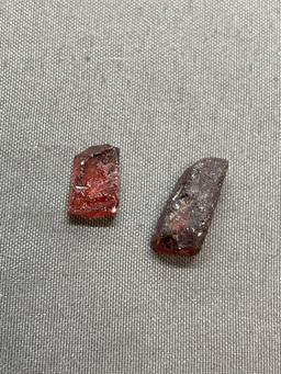 Lot of Rough Red Garnet Gemstones - Africa