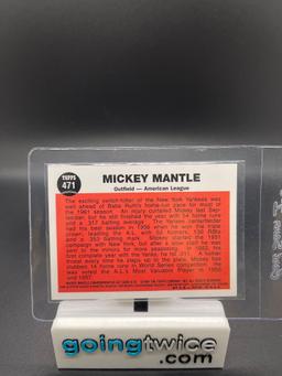 1996 Topps Finest MICKEY MANTLE 1962 All-Star Style Baseball Card