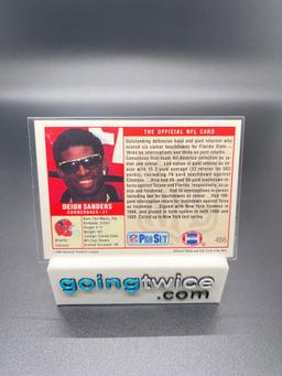1989 ProSet Deion Sanders Rookie #486 Football Card From Large Collection
