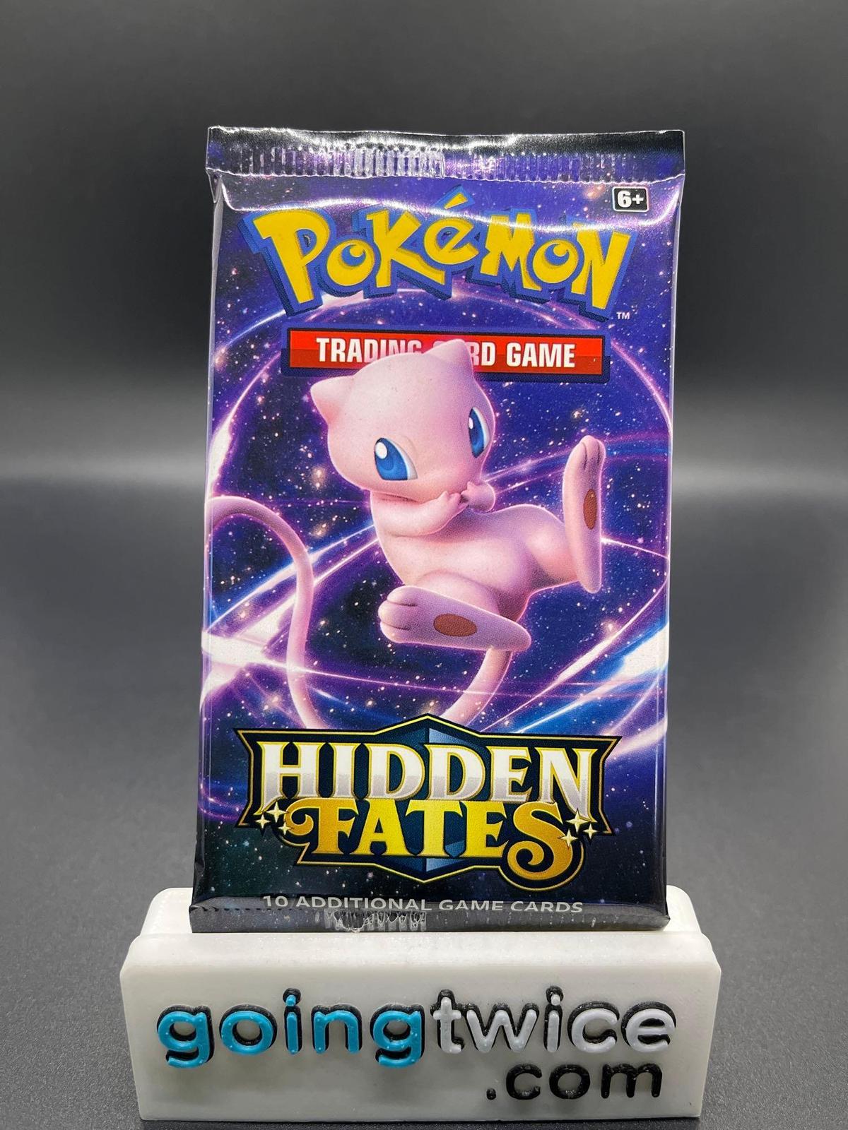 Lot of 1 Factory Sealed Pack Hidden Fates Pokemon Trading Cards