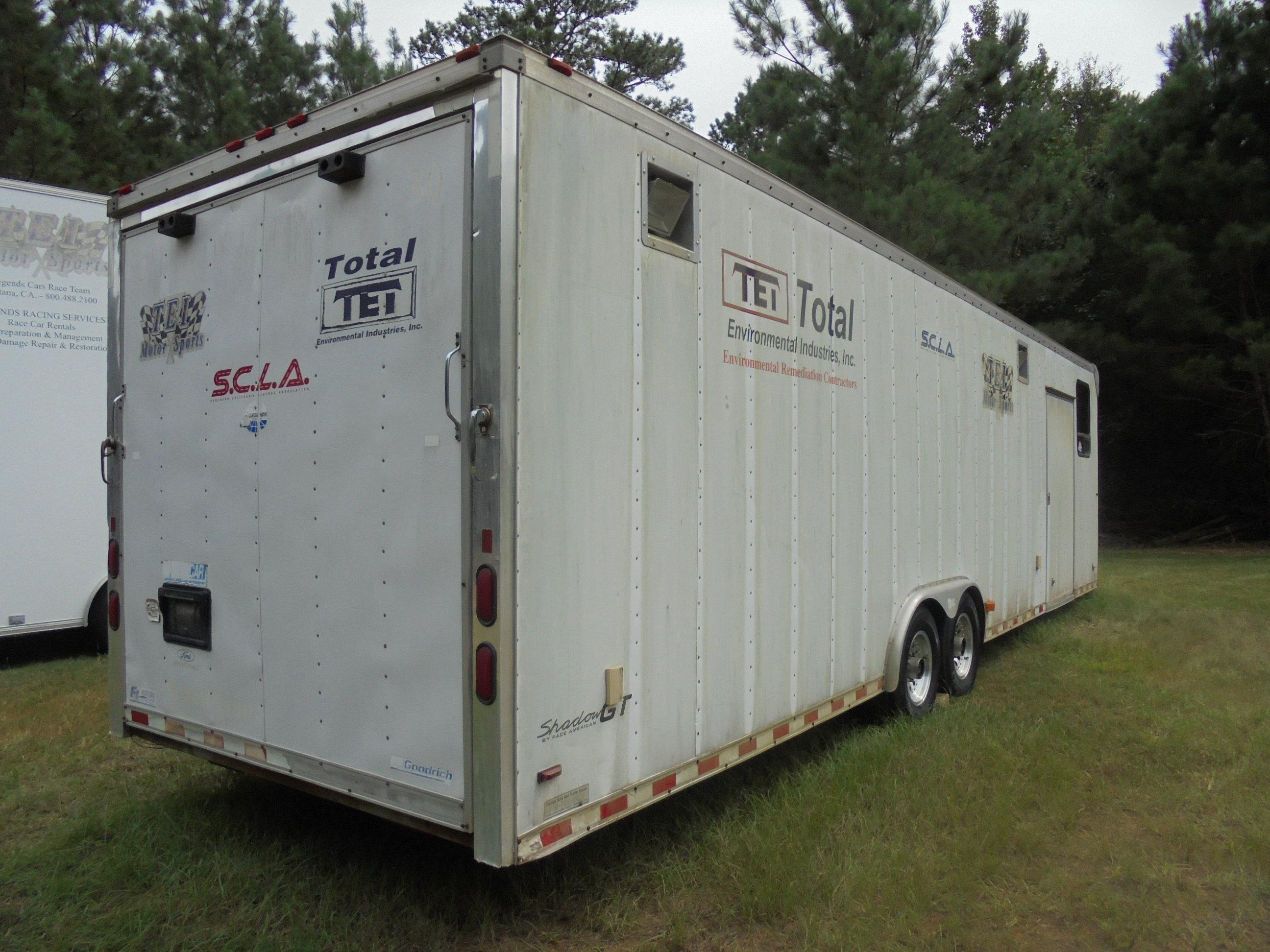 32' Dual Axle Race Car Trailer