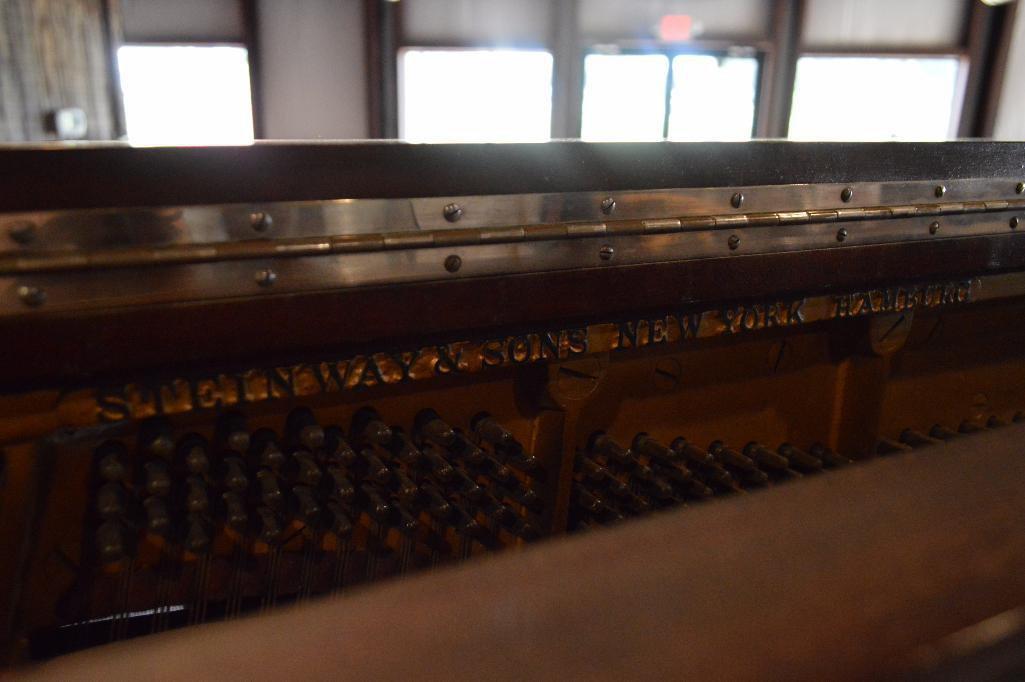 Antique 1900 Steinway Upright Grand Piano