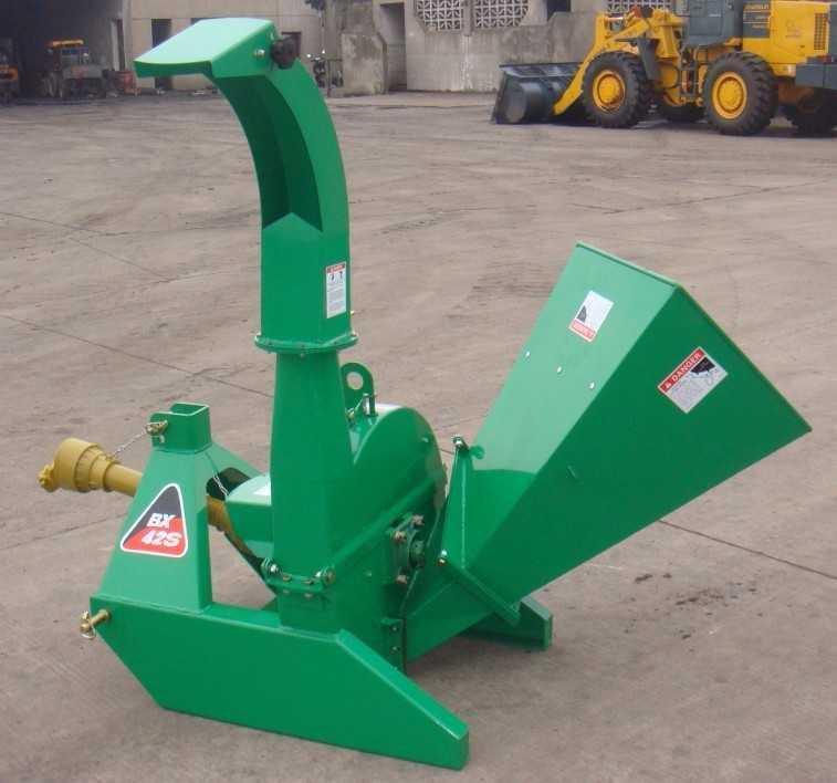 3 PTO Heavy Duty Wood Chipper C/W: fit 40-70 hp