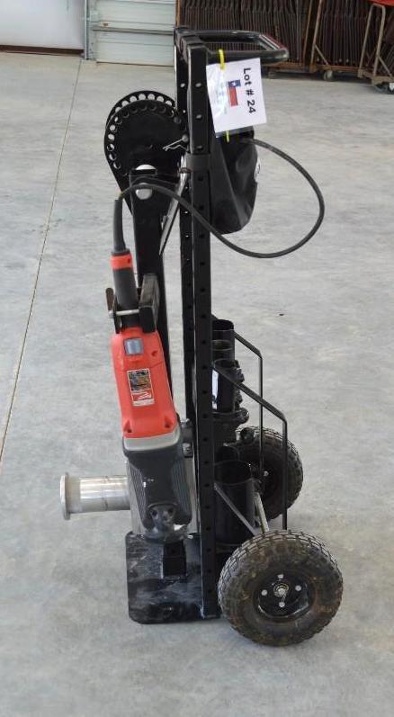 Maxis 6K Cable Puller Tugger, Pulls 12 FPM-low/Pulls 44 FPM-high, Pulls up to 6000lbs, Size0-750mcm